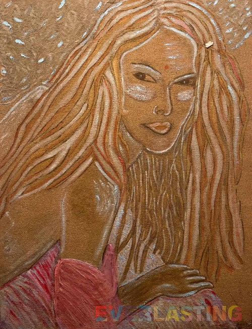 Autoretrato de arena