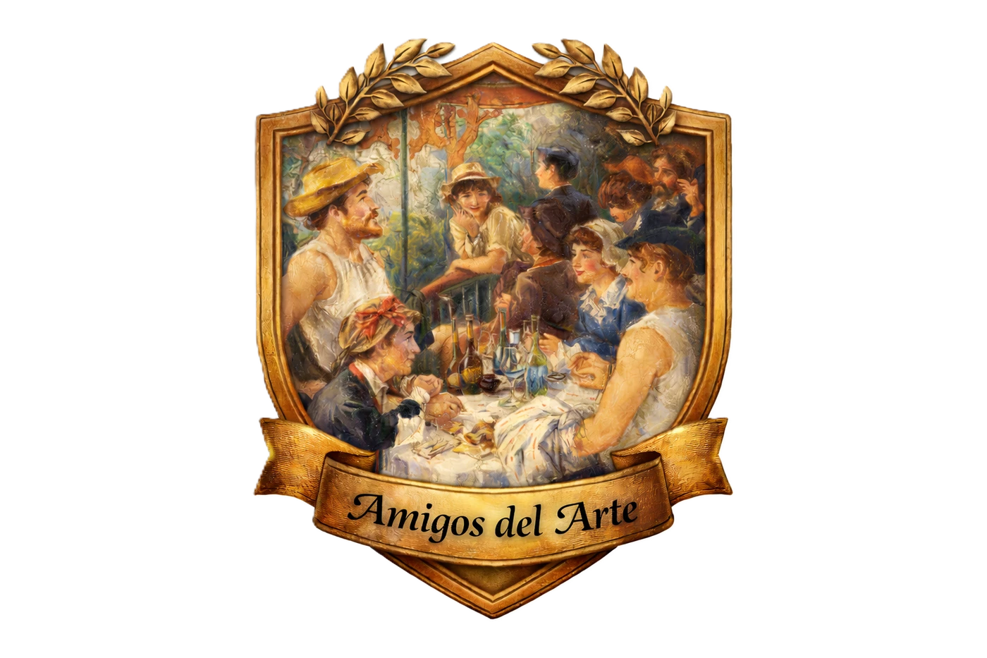 Obra representativa para Amigos del Arte
